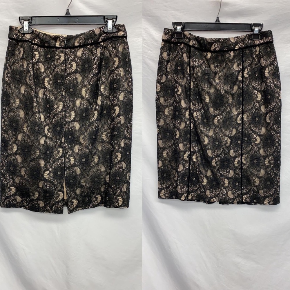 Adrianna Papell lace skirt